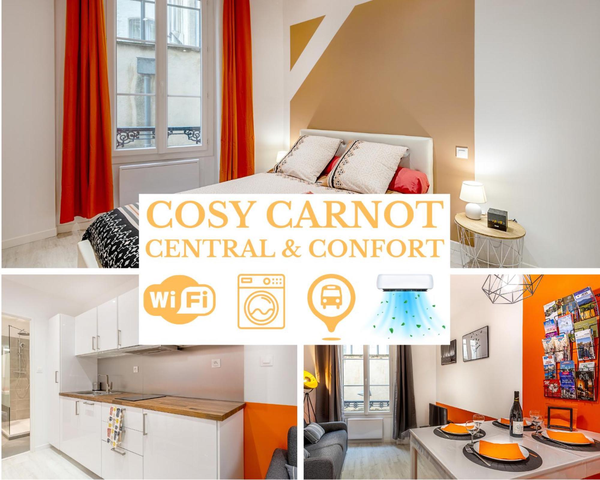 Climatisation-Hypercentre-Parking-Cosy Carnot-Avignonsmile Apartment Bagian luar foto